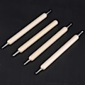 Miniatyrbilde 2 av 3: 4 stk DIY Keramikk Kulepenn Polymerleire Skulptur Preging Modellering Håndverksverktøy