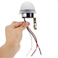 Miniatyrbillede 5 af 5: Automatisk Auto On Off Fotocelle Gadebelysningskontakt DC AC 10A Sensor Switch (12V)