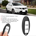 Miniatyrbillede 2 af 4: Smart Bil Fjernbetjeningsnøgle 3 Knapper 433Mhz 4A Chip Passer til Qashqai / X?trail