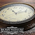 Miniatyrbild 4 av 4: Retro Väggklocka 33 cm Tystgående Klassisk Ljudlös Metall Väggklocka ...