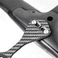 Miniatyrbillede 2 af 5: Til F12 F MOST Styr Cykel Carbon Styr Carbon Computer Mount Support Til Cateye Blackbird