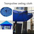 Miniatyrbild 5 av 5: Trampolinskydd, Skyddande trampolinskydd, Rivtåligt och UV-beständigt vädertåligt trampolinskydd 10 fot