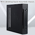 Pikkukuva 2 / 5: Tietokonekotelo pidikkeellä, joka tukee THIN-ITX-emolevyä USB 2.0 Wi-Fi COM Kannettava Mini HTPC Pöytäkoneen runko PC-tarvikkeet