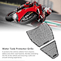 Pikkukuva 4 / 5: 2kpl Moottoripyörän Jäähdyttimen Säleikön Suojus Korvaava DUCATI PANIGLE V4 2018 - 2020