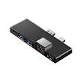 Miniatyrbillede 2 af 5: Dockingstation Hub til Surface Pro 4 5 6 med 4K -Kompatibel TF-kortlæser Gigabit Ethernet 2 USB