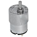 Pikkukuva 1 / 5: DC 12V Vaihdemoottori Nopeuden Alennus CW CCW Kuparilanka Moottorit 6mm D Akselilla JGB37?52066RPM