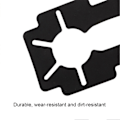Miniatyrbillede 4 af 5: Bil Front Central Konsol Kopholder Skumplade Udskiftning til Pilot EX LX Sport Utility 4-dørs 2009-2015