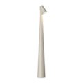 Miniatyrbilde 1 av 5: Elegant Slank Konisk Stil Bordlampe Bærbar og Dimbar LED-Skulpturlys Dec White
