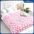 Miniatyrbild 1 av 5: Mjuk Rosa Pläd Barnfilt För Fluffig Pläd För Säng Soffa Lätt Jacquard Sherpa Fleece Filt Sängkläder Lämplig Russian Federation
