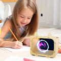 Pikkukuva 4 / 5: 3D-holografia TV-projektorilelu puinen puhelin tabletti hologramminäyttö elokuvateatteri lasten STEM-opetus DIY-kokoonpanolelu pojat tytöt lahja
