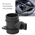 Miniatyrbild 4 av 4: Mass Air Flow Sensor Meter 13627566989 Hög Noggrannhet Pålitlig Hållbar Mass Air Flow Sensor För 3-serie E92