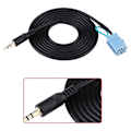 Miniatyrbillede 3 af 4: 3,5 mm stik bil AUX lydkabel adapter til Benz Smart 450