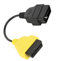 Miniatyrbillede 5 af 5: OBD2 Diagnostisk Kabel Stik Scan Værktøj Adapter Erstatning for Fiat ECU Scanner