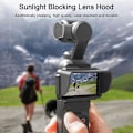 Miniatyrbilde 4 av 5: Solskjerm Linsehette Antirefleks Vanntett Antireflekterende Sollysblokkerende Linsehette for DJI OSMO POCKET 3
