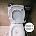 Pikkukuva 2 / 3: Yleismalliset puskurisuojat WC-istuimeen, WC-istuimen pysäyttimet, puskurikiinnitystyynyt