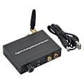 Miniatyrbillede 1 af 5: Bluetooth DAC Digital til Analog Audio Konverter med Bluetooth Modtager med Volumenkontrol Volumenjustering 3.5mm