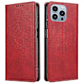 Miniatyrbillede 1 af 5: Til iPhone 16 Pro Etui Læder Telefon Cover Stærk Magnetisk Kortholder s20241212513 Style E