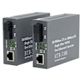 Miniatyrbillede 3 af 5: -3100 SFP Mediekonverter Optisk Fiber Single-Mode 1310/1550nm Populær Ethernet Switch WDM Mediekonverter EU Stik