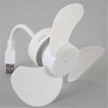 Miniatyrbillede 5 af 5: USB Ventilator DC5V Loftventilator 360 Graders Justering Lav Støj Elektrisk Ventilator Indendørs Køleventilator til Notebook