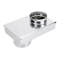 Miniatyrbild 2 av 5: Torktumlare Ventilationskit Aluminiumlegering Slät Innervägg Universal Torktumlare Ventilationsperiskop Ersättning