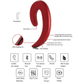 Miniatyrbild 4 av 5: 3c Lätt Öronkrok Trådlösa Bluetooth Hörlurar, Smärtfri Användning Enkel Öra Bluetooth Hörsnäckor Med Mikrofon, Lätta Icke Benledande Headset Red