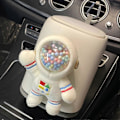Miniatyrbilde 4 av 4: Bil Søppelbøtte Mini Søppelkasse Multifunksjonelle Bil Oppbevaringsorganisatorer for Hjemmekontor Soverom Astronaut