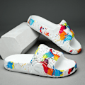Miniatyrbild 1 av 5: Tofflor herr ytterkläder sommar sport kokosnöt tramp känsla halkfria mjuka sulor flip-flops utomhus strand tjock sula sandal white 41-42