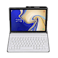 Miniatyrbillede 5 af 5: A510 Bluetooth Tastatur PU Etui til Galaxy Tab A 10.1 (2019) T510 Guld Gold