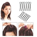 Miniatyrbilde 3 av 5: 2 stk Mini Hårfletter Twist Clips Hårdisk DIY Prinsesse Pannelugg Innsettingskam QinHai