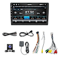 Miniatyrbillede 1 af 5: Android 13 Bil Stereo Trådløs Carplay Android Auto, 2 Din 10 Tommer Touch Screen Bilradio GPS WiFi Bluetooth Bakkamera