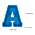 Miniatyrbillede 3 af 3: Alphabet Kagebageform Engelsk Bogstav Silikoneform 3d Alfabet Bogstav A