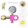 Miniatyrbilde 2 av 5: CGA320 CO2 Hurtigfyllingsadapter, for Terra/Duo/Art Rosa Co2-sylinder, Adapter for Fylling av Rosa Co2-sylinder