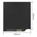 Miniatyrbilde 2 av 5: 3D-skriver Byggeplate for Neptune 4/KLP1 230 235x235mm Dobbeltsidig Polyurea Ark Fjærstålplate Varmebed
