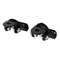 Miniatyrbilde 5 av 5: LED-lysramme for motorpanser, monteringsbrakett, arbeidslys, holderbase, universell for biler, sedaner, lastebiler, UTV-er og SUV-er