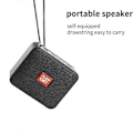 Pikkukuva 2 / 5: 166 Mini Kannettava Langaton Bluetooth-kaiutin, Monitoiminen Kannettava Mini Kaiutin Tukee USB TF-korttia FM-radiota Musta