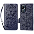Pikkukuva 1 / 5: Puhelinkotelo HTC U24 Pro 5G Nahkakotelot Dark blue