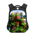 Miniatyrbild 2 av 5: 16 tum Mochila Barn Skolväska Barn Tecknad Anime Tryckt Skolväska Pink