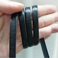 Miniatyrbillede 2 af 4: 32m Patio Møbel Reparation Højstyrke Plast Rattan Vikle Kit Flad Bærbar Ny Black