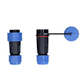 Miniatyrbild 5 av 5: Aviation Plug IP68 Vattentät Multi Core Lödfri Hane Hona Docknings Terminal Aviation Plug Socket2 Core
