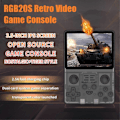 Pikkukuva 5 / 5: RGB20S Retro Videopelikonsoli 16G+64G 3,5 tuuman näyttö avoimen lähdekoodin järjestelmä kannettavat videopelisoittimet lasten lahjat