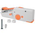 Miniatyrbild 2 av 5: Portabel Handsymaskin DIY Mini Hushålls Elektrisk Sömnad Verktyg Orange