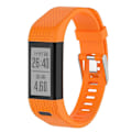 Pikkukuva 3 / 4: Pehmeä kellon ranneke asennustyökaluilla Garmin Vivosmart HR+/Approach X10/X40 -kelloille Orange