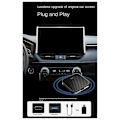 Pikkukuva 2 / 5: Langaton Carplay Android -sovitin Android Auto -autosovitin 2-in-1 langaton sovitin muuntaa langallisen Carplay-langattomaksi laatikoksi