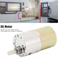 Miniatyrbilde 3 av 5: Reduksjonsmotor Mikro Hastighetsjusterbar CW/CCW DC12V for CNC Maskinverktøy XD-37GB520 150rpm/min