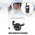 Miniatyrbild 3 av 5: SI4732 Radiomodul+2x Donutantenn för UVK5/UVK6 Kortvågsmodifieringsmodul Dubbel Antennlösning