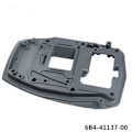 Miniatyrbillede 4 af 5: 6B4-41137 Udstødningskanal Manifold Plade til Påhængsmotor 2 Takts 15D 9.9HK 15HK 6B4-41137-00 6B4-41137-00-5B