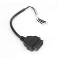 16PIN Kabel Test Adapter Kontakt för Bil Motorcykel Universal OBD ODB2 Kabeldragning