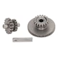 Miniatyrbilde 3 av 5: 2 Sett Motor Motor Gear Akselsett Rustsikker Prosess Erstatning for CG125 150 Motorsykler ATVer