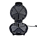 Miniatyrbilde 2 av 5: 1200W Vaffeljern Lager 5 Hjerteformede Vafler Non-Stick Overflate Temperaturkontroll Frokost Brødmaskin Sandwichmaskin