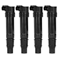 Miniatyrbillede 1 af 4: 4 stk. Motorcykel Tændspole Stick F6T570 Passer til KAWASAKI ZX636 ZX6R ZXR9F ZX R9F 636 NINJA 05?16